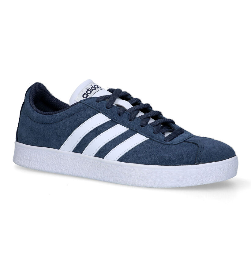 adidas VL Court 2.0 Zwarte Sneakers voor dames (326521)