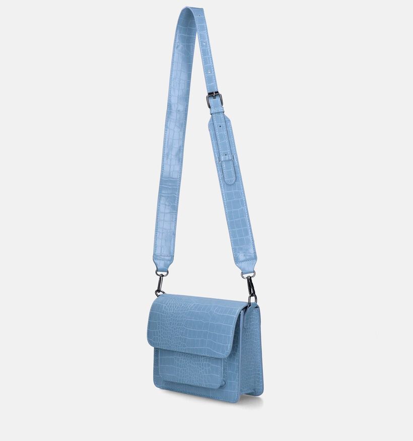 Hvisk Cayman Pocket Trace Sac porté croisé en bleu pour femmes (338129)