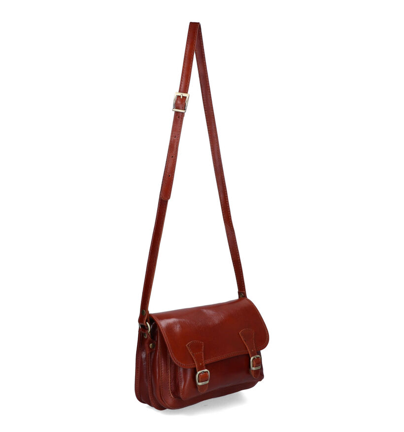 Time Mode Cognac Crossbody tas voor dames (327481)