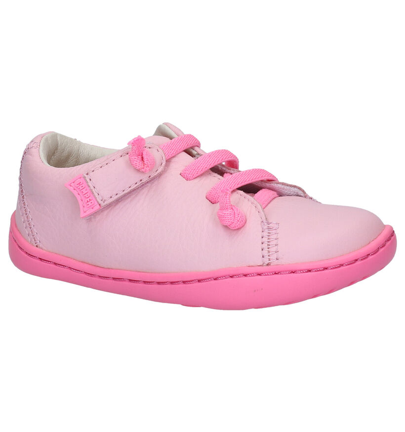 Camper Peu Chaussures en Rose en cuir (288739)