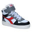 Diadora Magic Baskets en Blanc en simili cuir (302950)