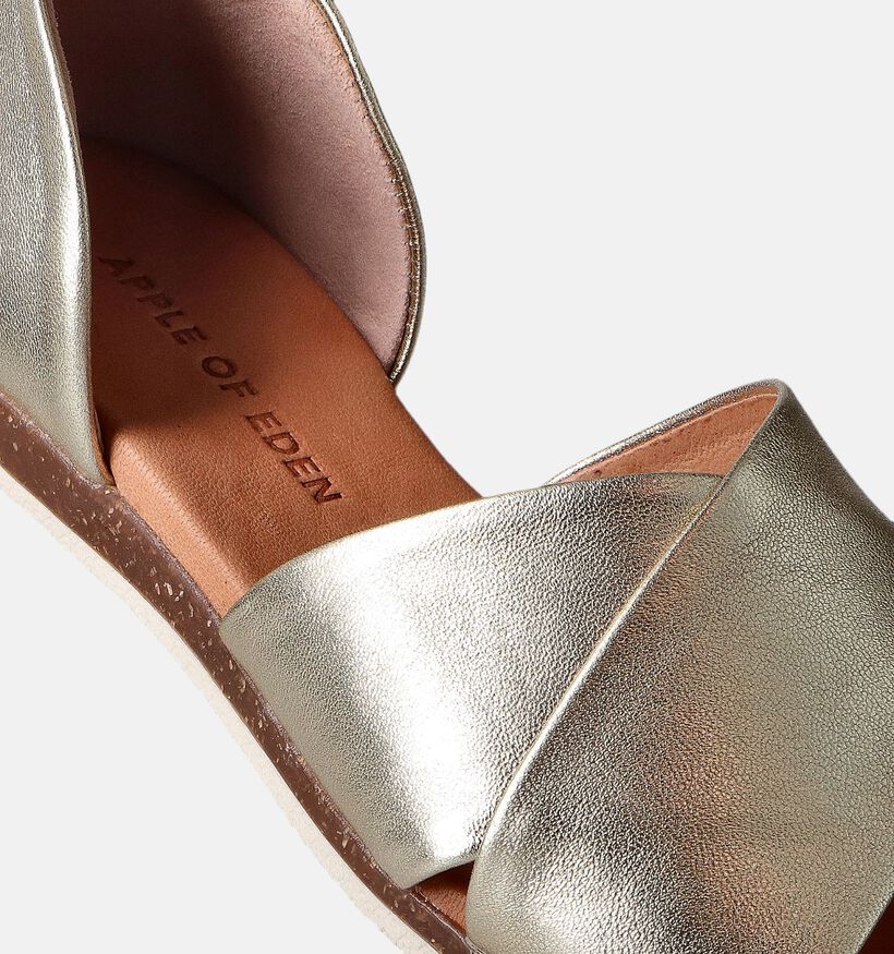 Apple of Eden Chuisi Sandales en Or pour femmes (356232)