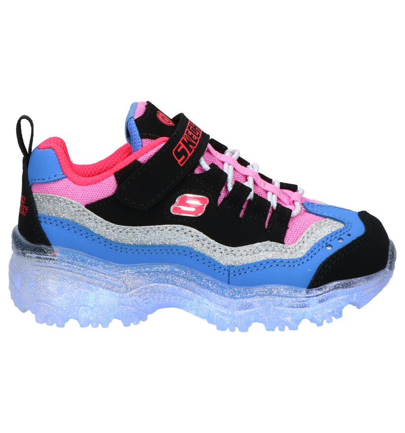 Skechers Baskets basses en Multicolore en textile (265174)