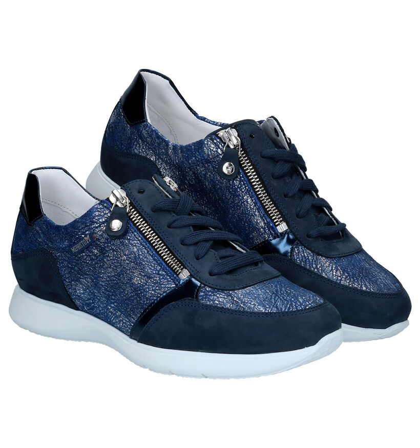 Mephisto Monia Blauwe Rits-veterschoenen in leer (287420)