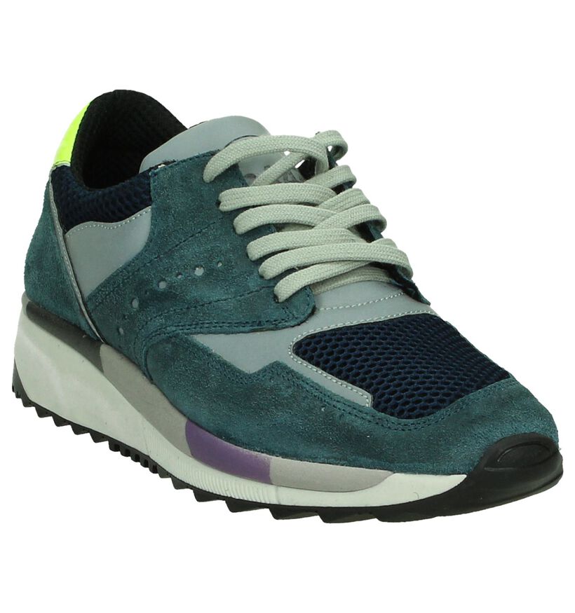 P448 Brooklyn Sneaker Blauw , , pdp