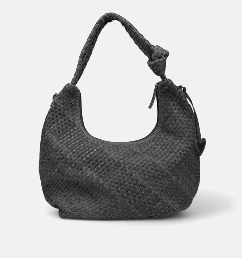 DSTRCT Preston Park Zwarte Schoudertas voor dames (362370)