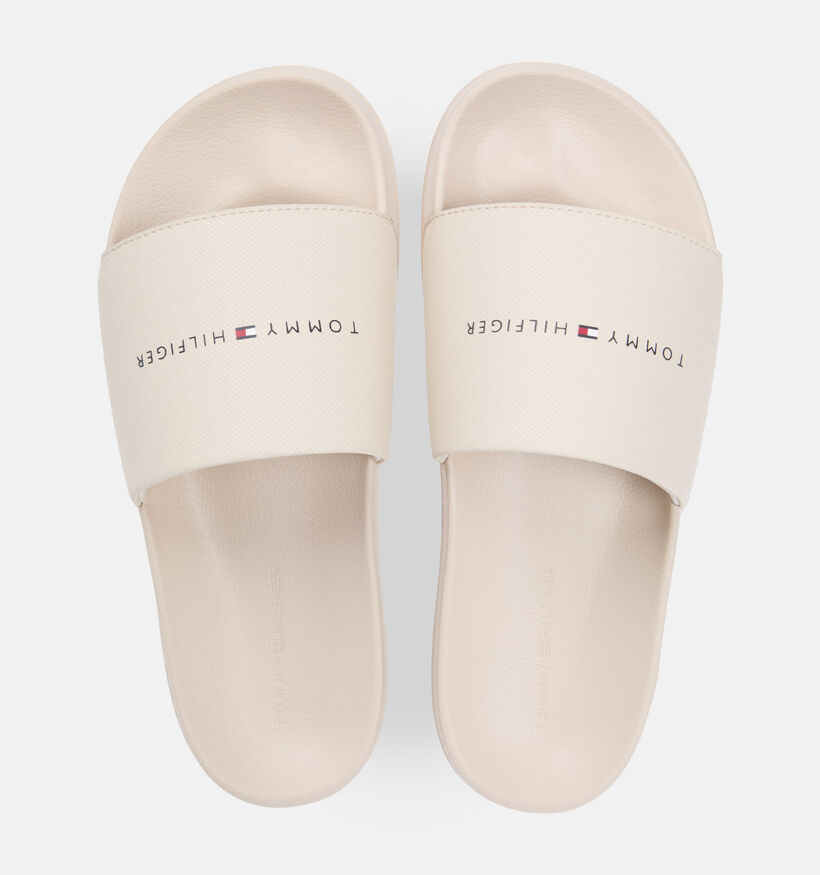 Tommy Hilfiger Core Claquettes en Beige pour hommes (368636)