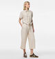 Pieces Pia Beige Culottebroek voor dames (351115)