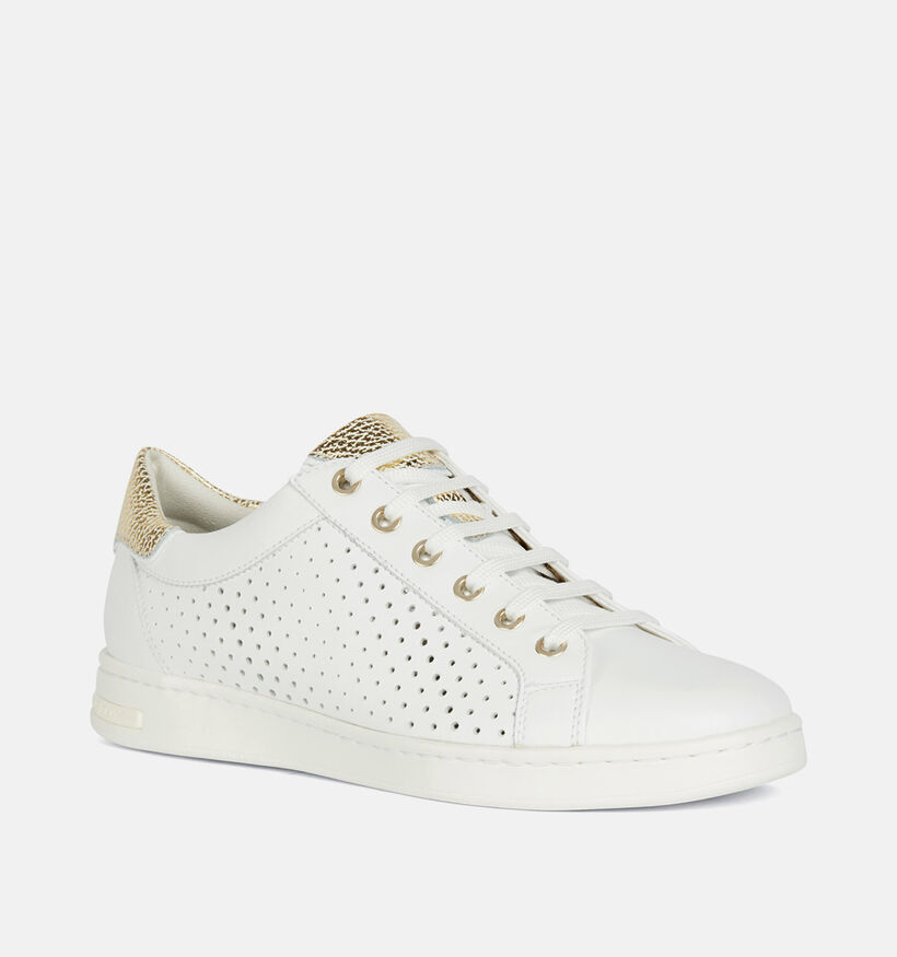 Geox Jaysen Baskets en Blanc pour femmes (353759) - pour semelles orthopédiques