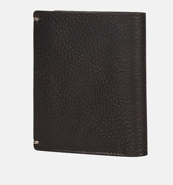 Burkely Portemonnees Zwart/Cognac/Bruin