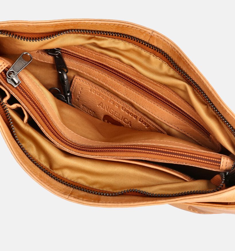 Bear Design Donkergele Crossbodytas voor dames (375766)