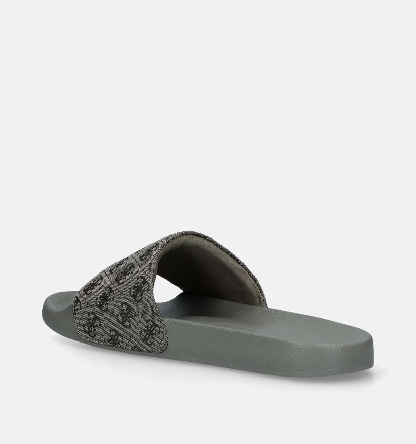 Guess Tokyo JQD Kaki Badslippers voor heren (340067)