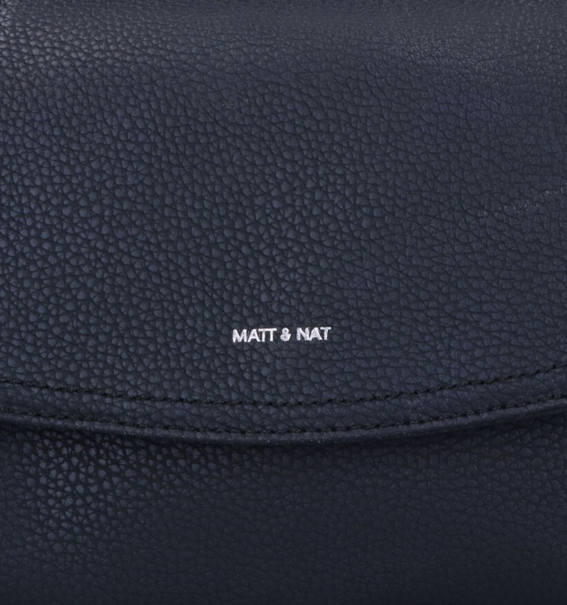 Matt & Nat Erika Blauwe Crossbody Tas in kunstleer (327632)