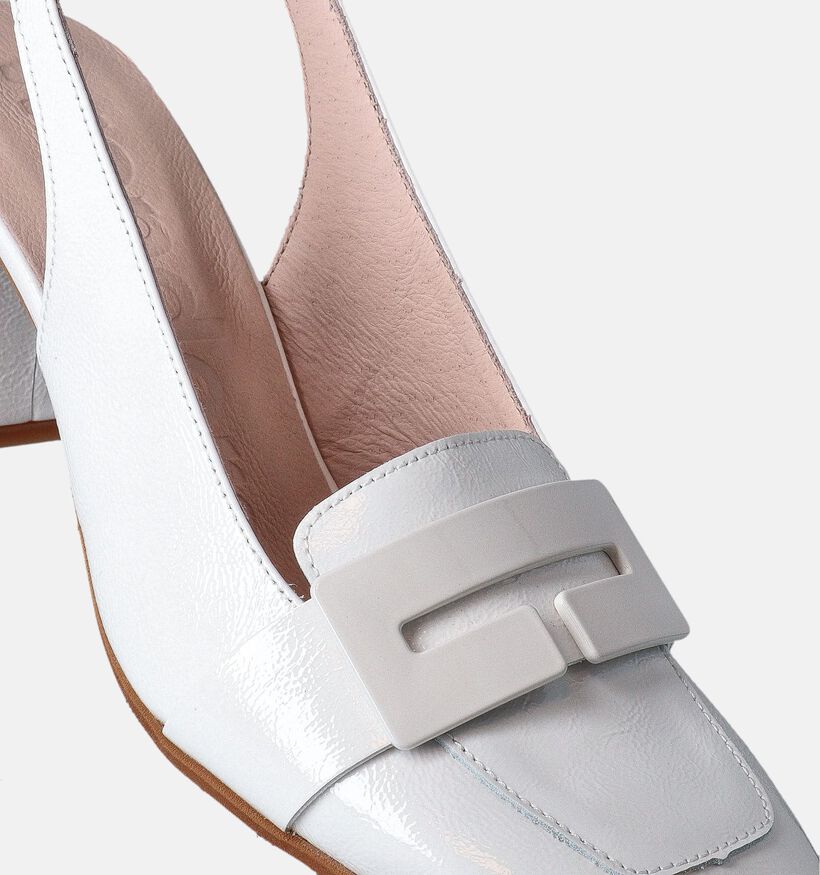 Wonders Escarpins slingback en Écru pour femmes (357833)