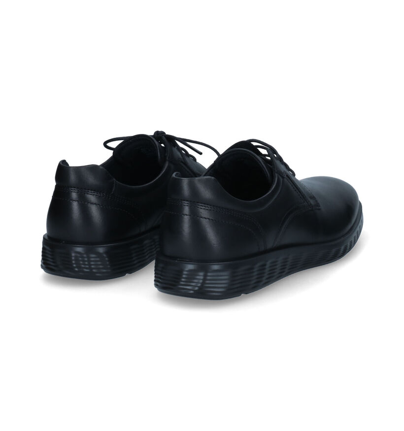 ECCO Lite Hybrid Chaussures à lacets en Noir pour hommes (336828) - pour semelles orthopédiques