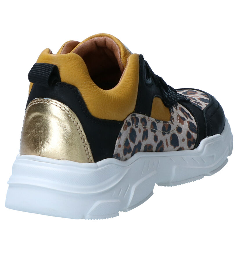 Milo & Mila Multicolor Sneakers in leer (261163)