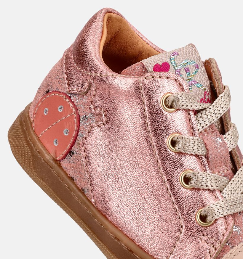 FR by Romagnoli Roze Babyschoentjes voor meisjes (380639) - geschikt voor steunzolen
