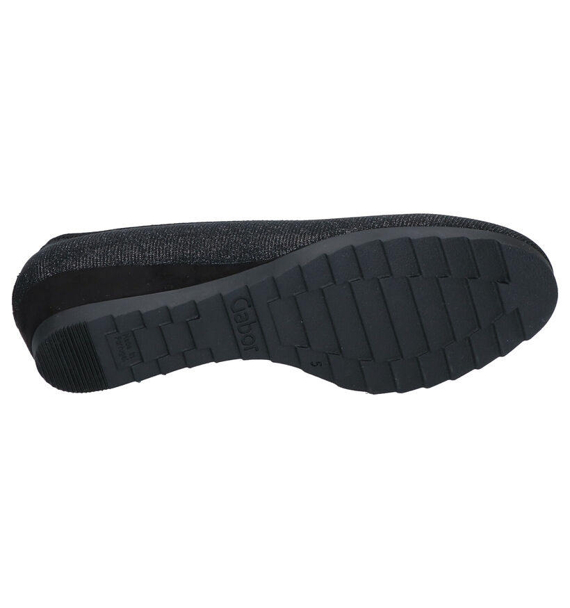 Gabor Easy Walking Escarpins en Noir en textile (260208)