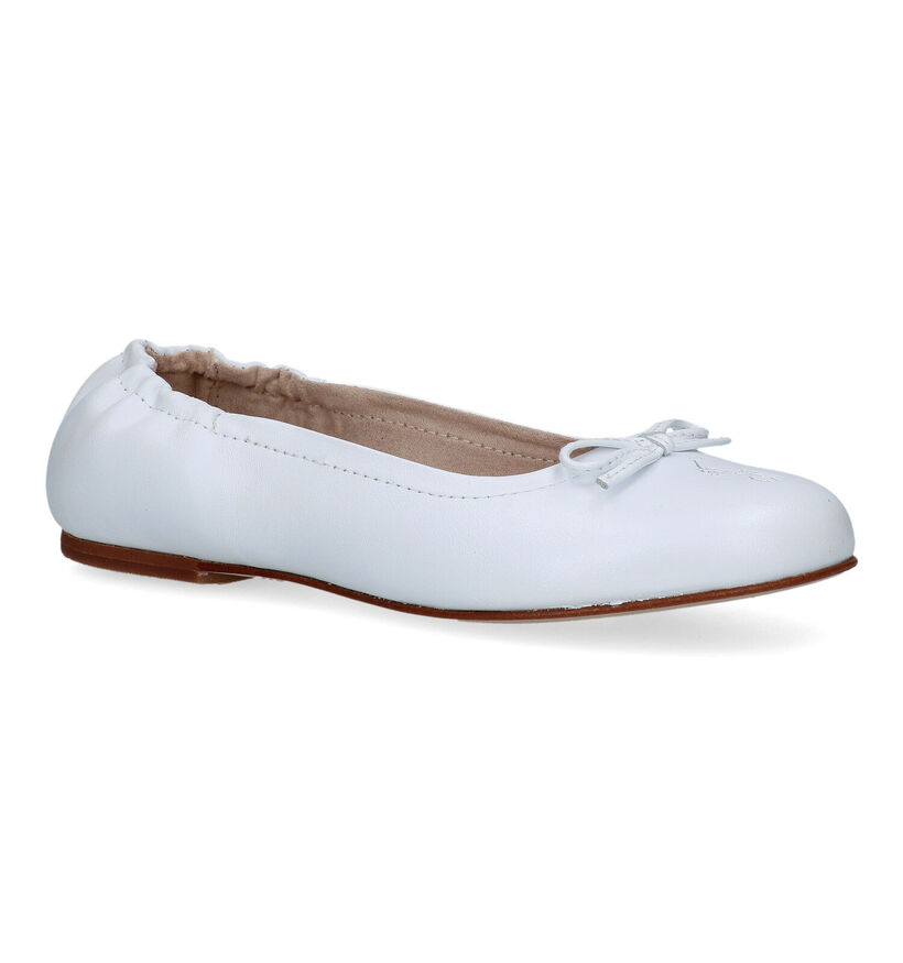 Polo Ralph Lauren Pony Ballet Ballerines en Blanc pour filles (320146)