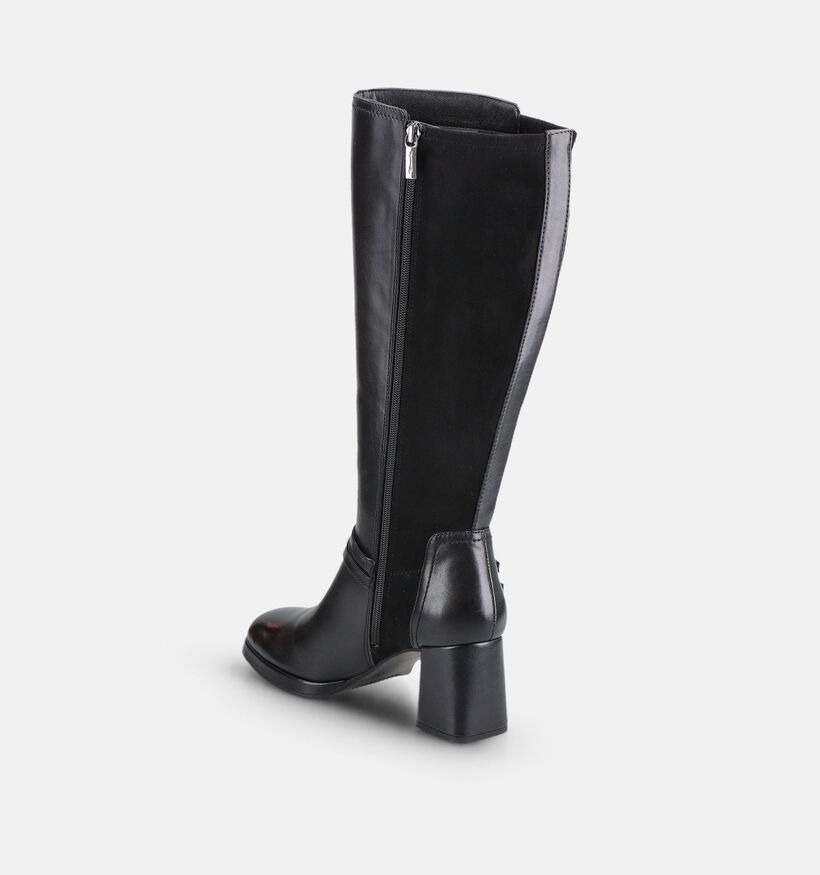 Tamaris Comfort Zwarte Lange Laarzen voor dames (378821) - geschikt voor steunzolen