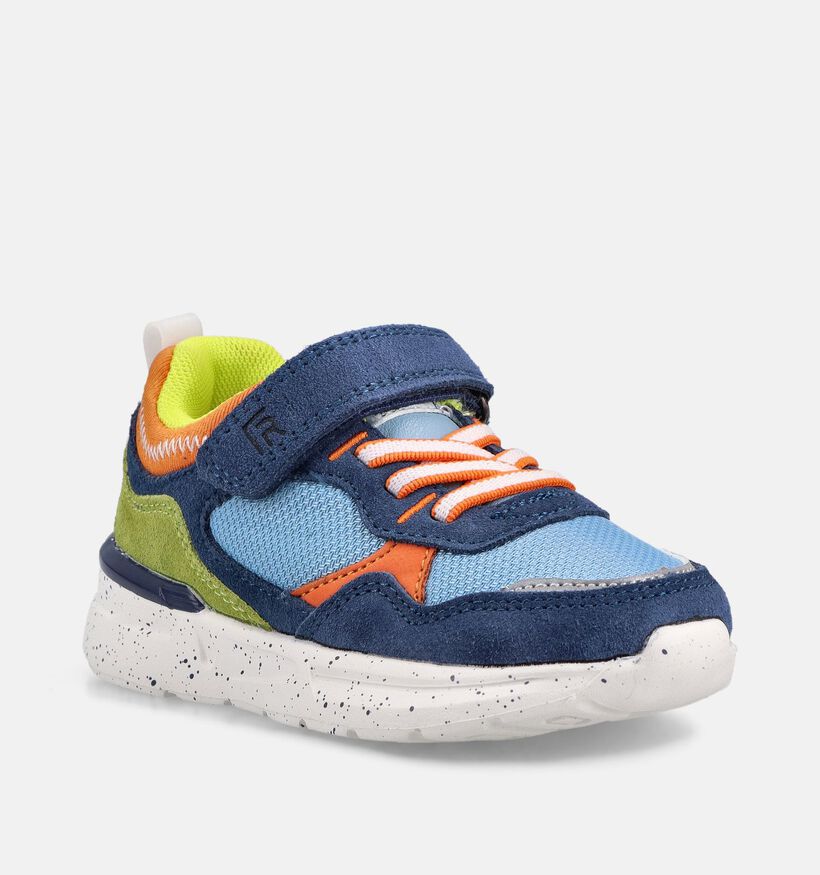 FR by Romagnoli Baskets basses en Bleu pour gar&ccedil;ons (378589) - pour semelles orthop&eacute;diques