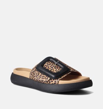 Gabor Nu-pieds Noir/Beige
