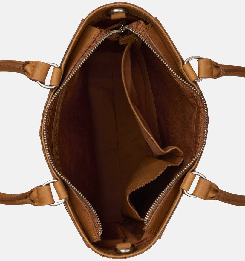 Burkely Colbie Cabas Croco en Noir Burkely Colbie Cabas en Cognac pour femmes (362992)