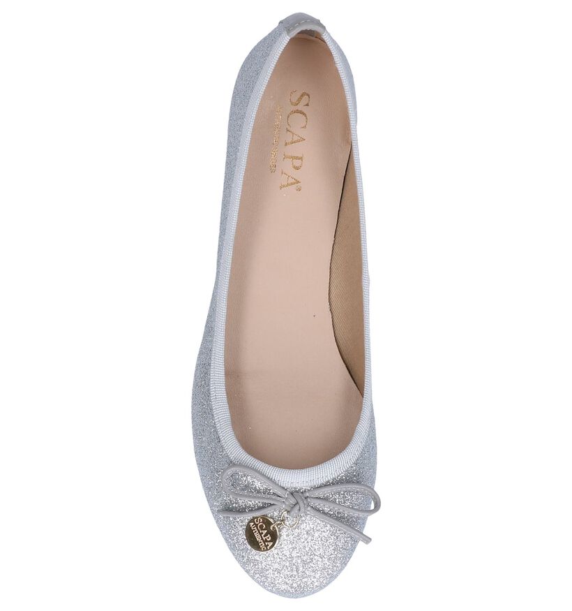 Scapa Ballerines en Argent en simili cuir (245874)