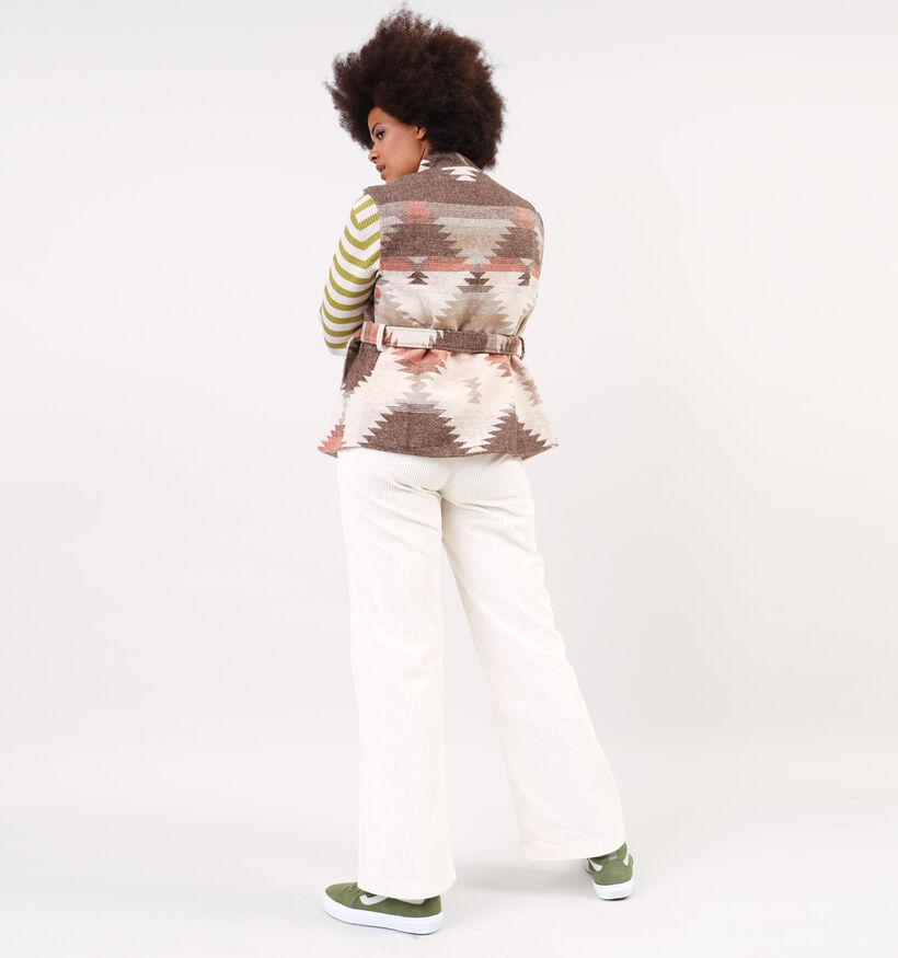 Minus Beata Veste courte sans manches en Brun pour femmes (348248)