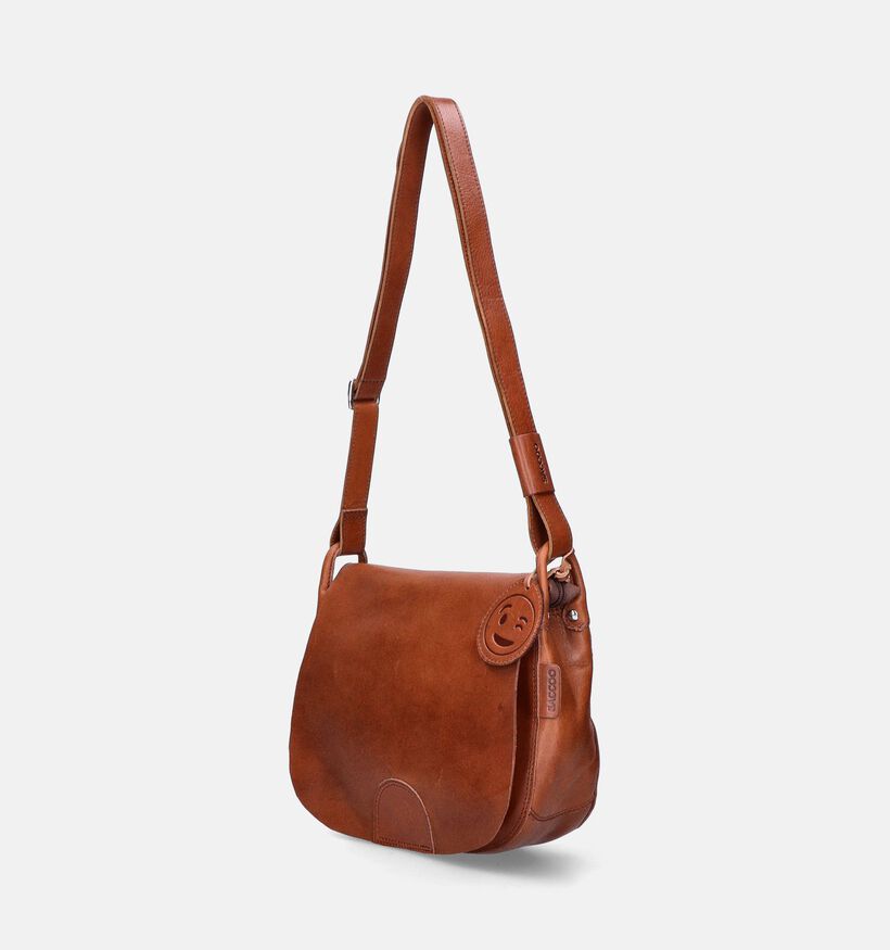 Saccoo Salpo Cognac Crossbody tas voor dames (358330)