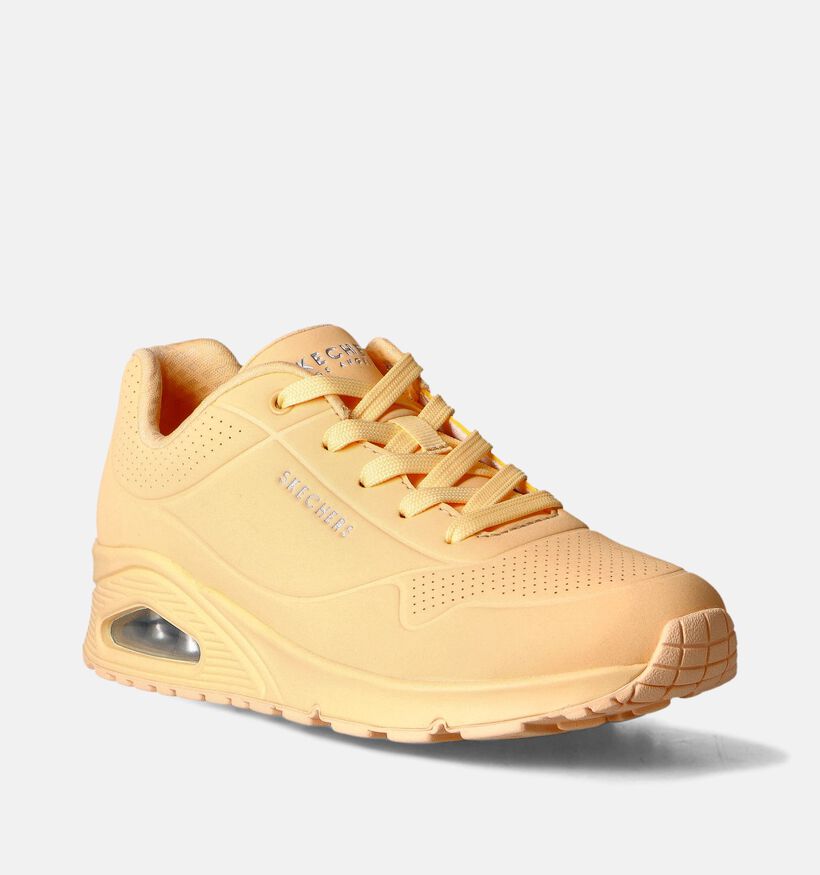 Skechers Uno Stand On Air Oranje Sneakers voor dames (351890)