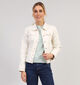 Vila Nus Veste en jeans en Blanc pour femmes (351810)