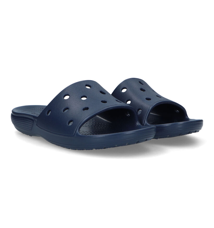 Crocs Classic Slide Claquettes de piscine en Noir pour hommes (340092)