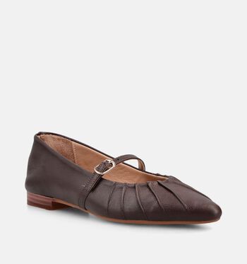 Tango Chaussures plates Marron
