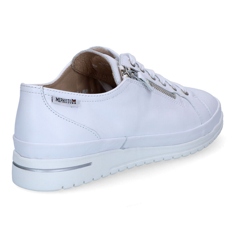 Mephisto June Chaussures à lacets en Blanc pour femmes (323322) - pour semelles orthopédiques