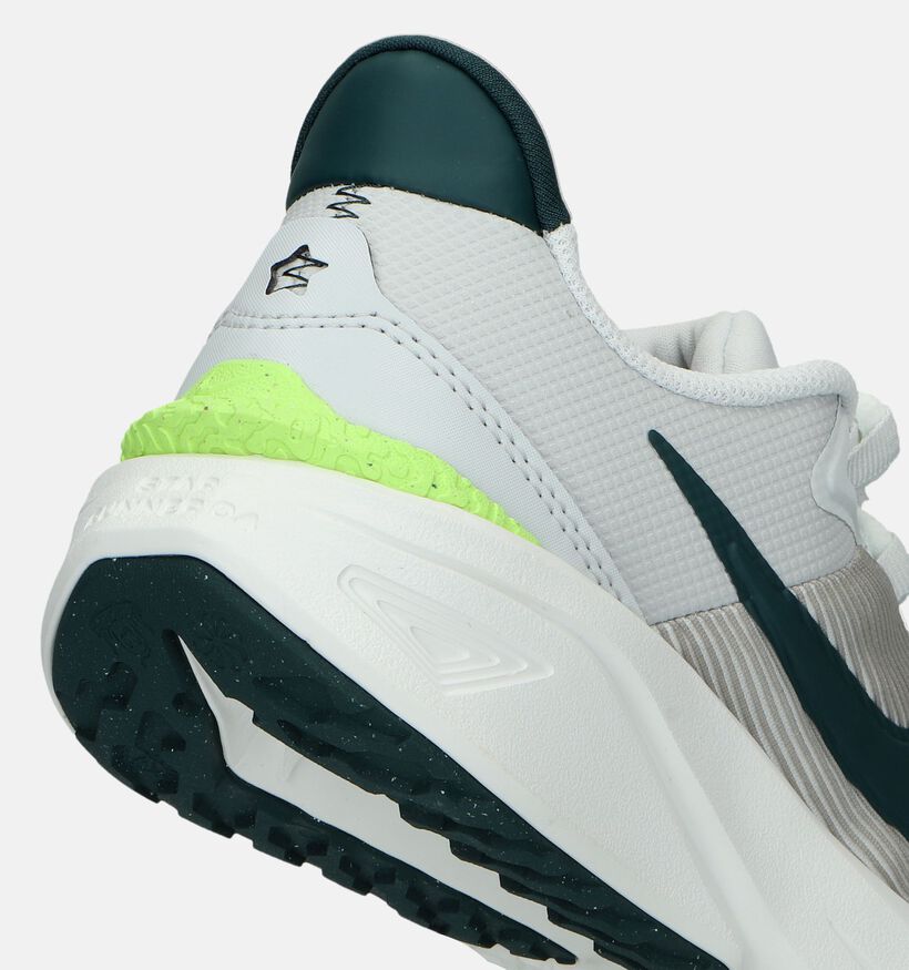 Nike Star Runner 4NN GS Witte Sneakers voor meisjes, jongens (357245)
