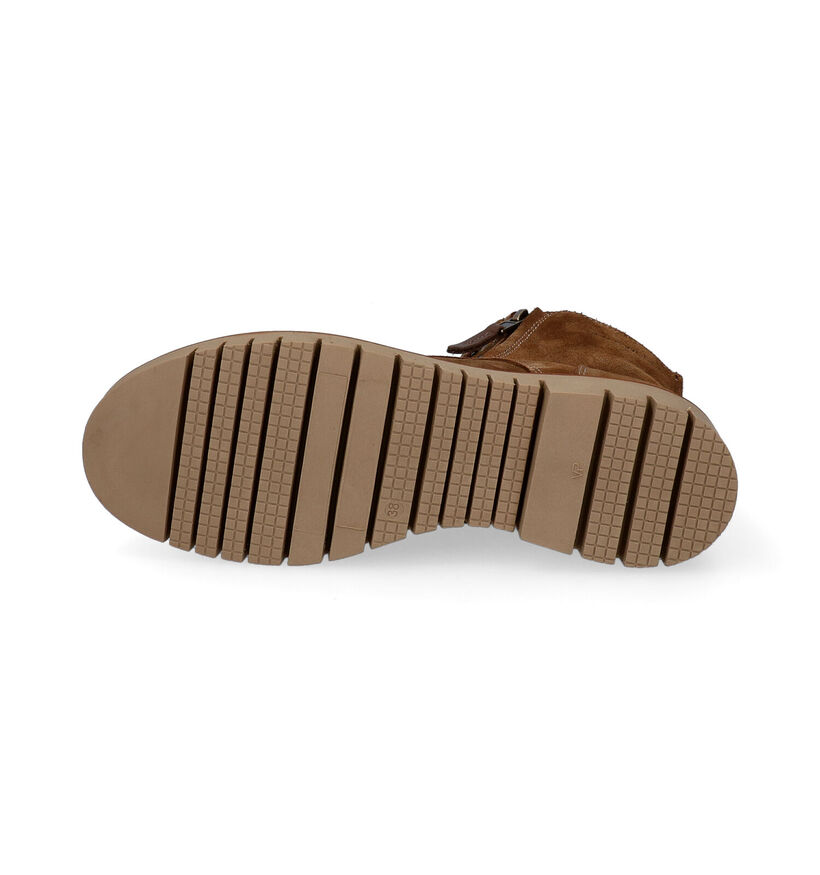 River Woods Aurelie Cognac Bottines in daim (298392)