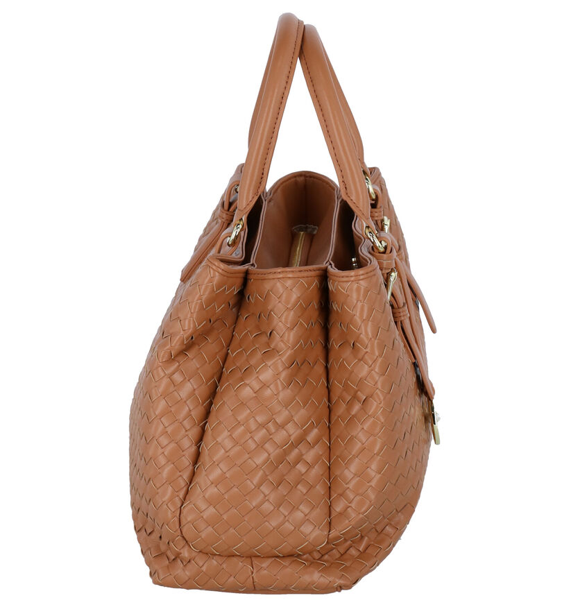 Kisses of Pearl Tess Roze Handtas in kunstleer (290548)