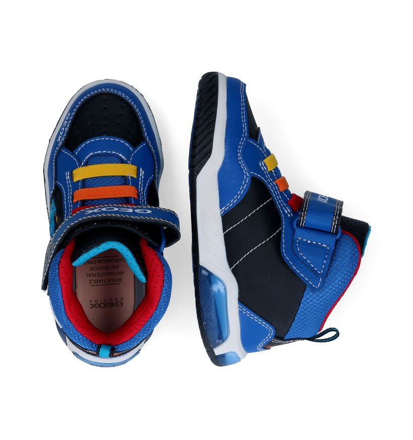 Geox Inek Baskets en Noir en simili cuir (317617)