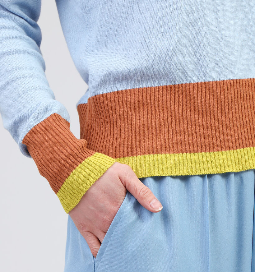 Laurent David Blauwe Polo Trui voor dames (361049)