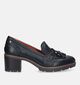 Pikolinos Llanes Zwarte Mocassins met hak voor dames (329619)
