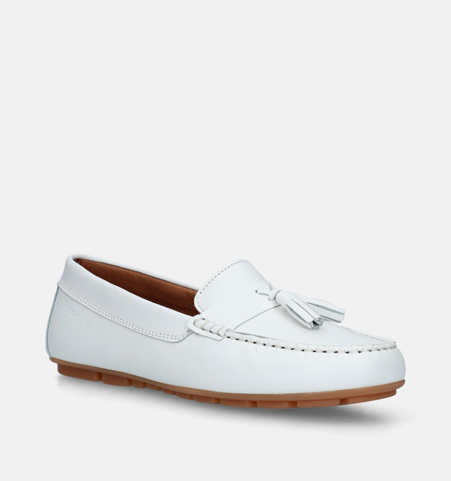 Witte mocassins discount