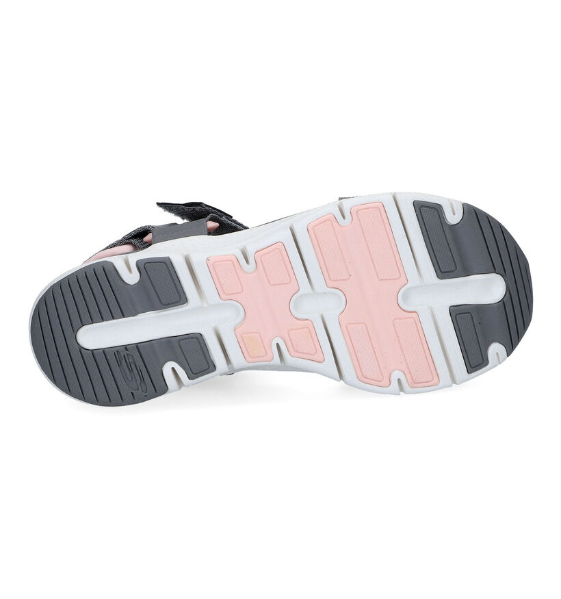 Skechers Arch Fit Pop Retro Grijze Sandalen in stof (305304)