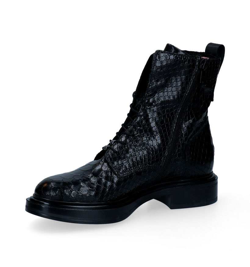 Mjus Boots à lacets en Noir pour femmes (297884)