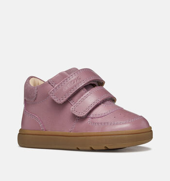Geox Respira Mid Baskets Blanc/Rose