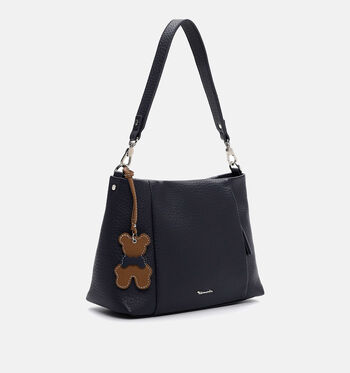 Tamaris Schoudertassen Beige/Blauw