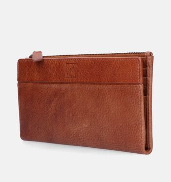 Label M Portemonnees Cognac