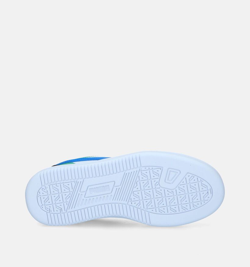 Puma Caven 2.0 Block Blauwe Sneakers voor jongens, meisjes (343142) - geschikt voor steunzolen