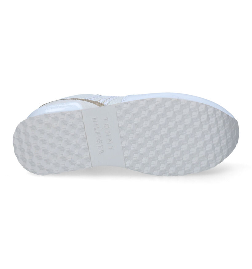 Tommy Hilfiger Mesh Flatform Baskets en Blanc pour femmes (303969) - pour semelles orthopédiques