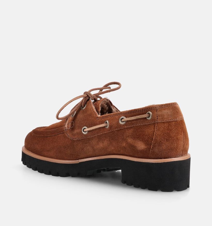 Paul Green Bruine Bootschoenen voor dames (379792)